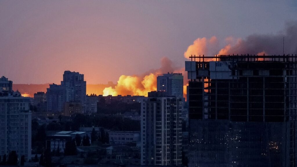 Russian Drone Strikes Over Kyiv Intensify as Attacks Grow More Lethal