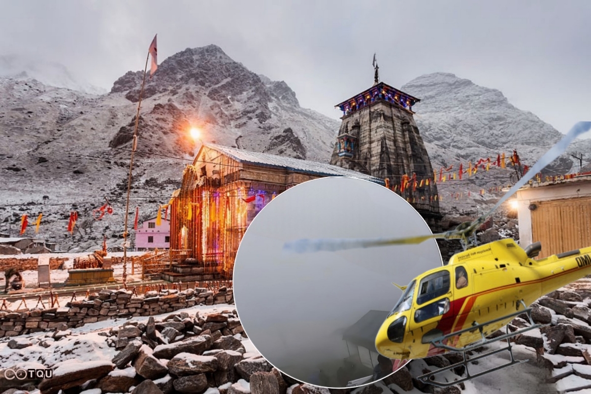 Char Dham Helicopter Suspended at Yamunotri for 3 Days Due to Weather; Devotees Stranded