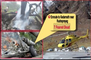 Kedarnath helicopter crash update