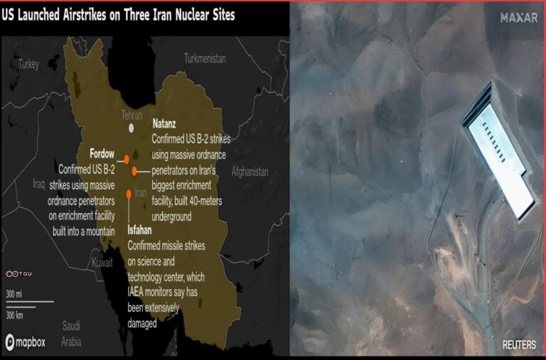 Satellite Images Challenge Trump on Iran Nuke Strikes