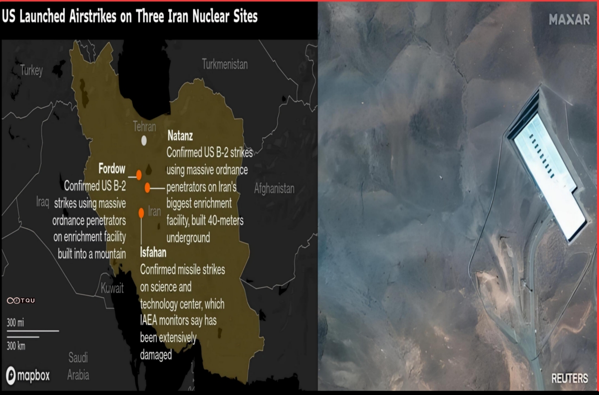 Satellite Images Challenge Trump on Iran Nuke Strikes