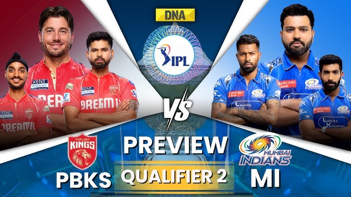 PBKS vs MI, IPL 2025 Qualifier 2 Toss Update: Shreyas Iyer Opts to Bowl First; Playing XI of Both Teams Revealed
