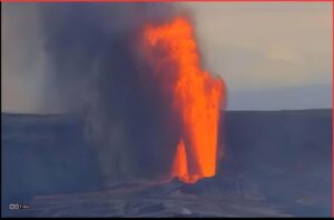 Kilauea Volcano Erupts With 1,000-Foot Lava Fountains in Hawaii